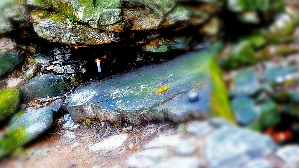 Korean mountain altar