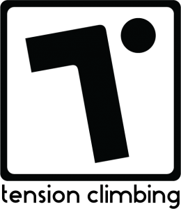 Tension Climbing logo black for iGuideKorea